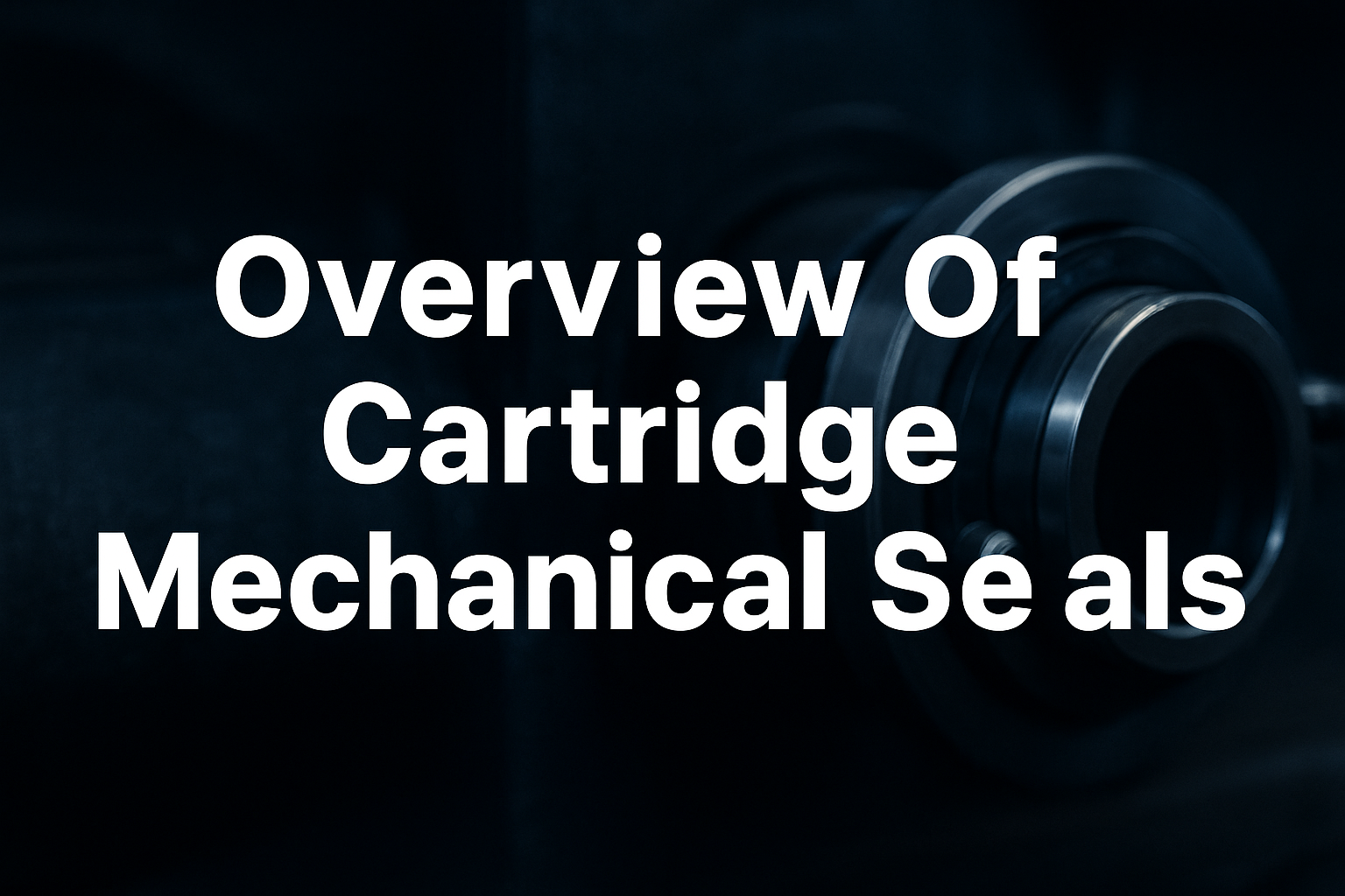 Overview of Cartridge Mechanical Seals