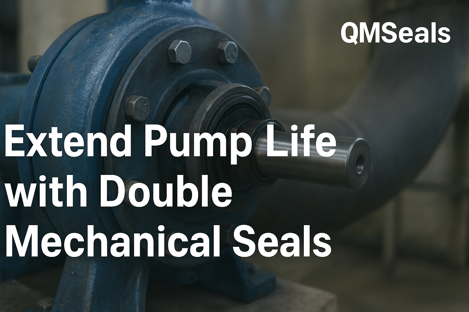 Extending Pump Life with Double Mechanical Seals