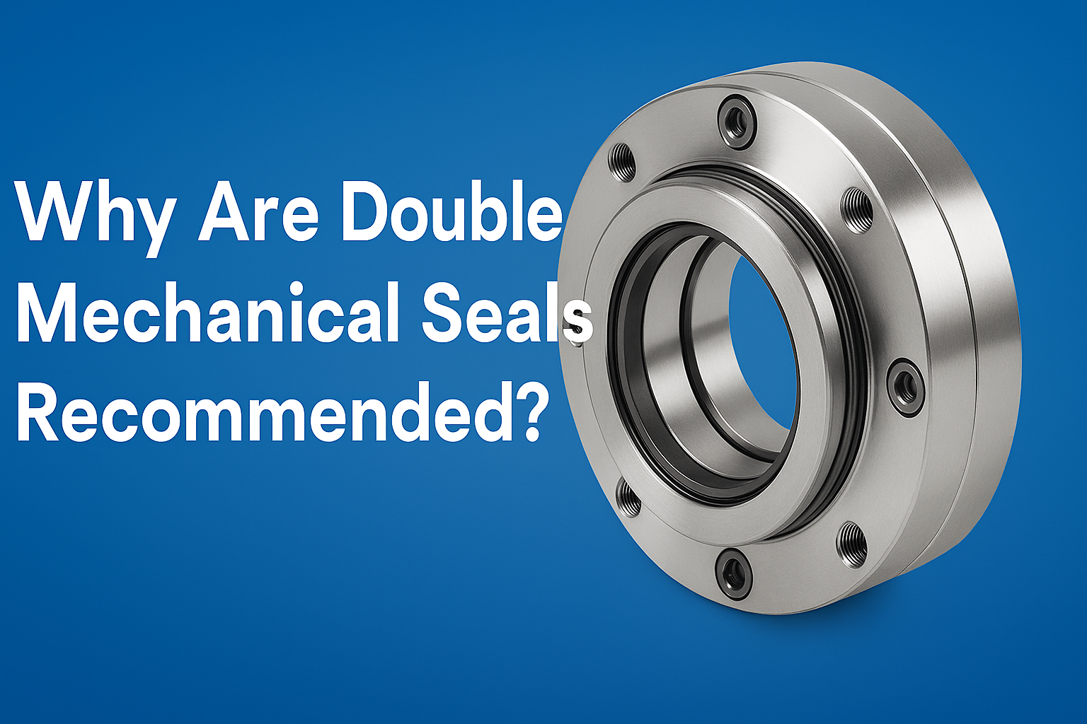 Why Are Double Mechanical Seals Recommended?