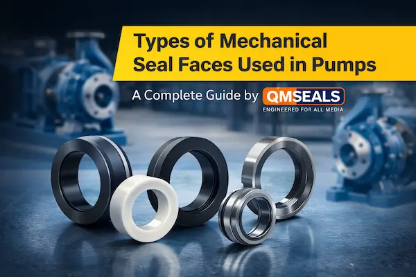 Types of Mechanical Seal Faces Used in Pumps – A Complete Guide by QMSEALS