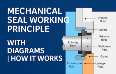Mechanical Seal Working Principle with Diagrams | How It Works