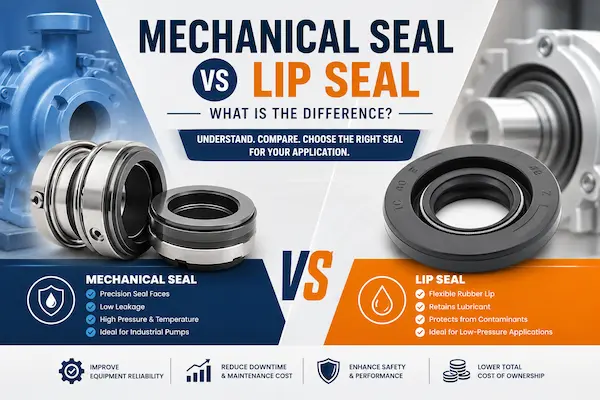 Mechanical Seal vs Lip Seal: Key Differences Explained