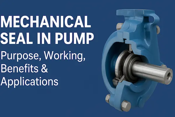 Mechanical Seal in Pump – Purpose, Working, Benefits &amp; Applications